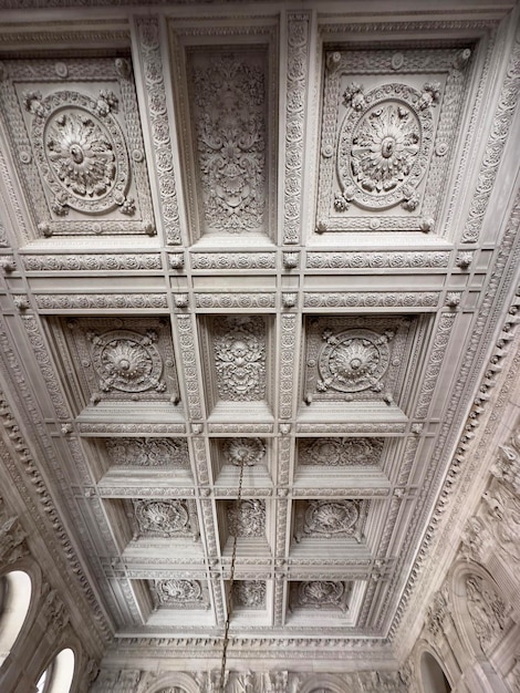 Détail du plafond du palais de Versailles