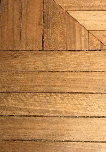 Détail de fond d'un plancher en bois