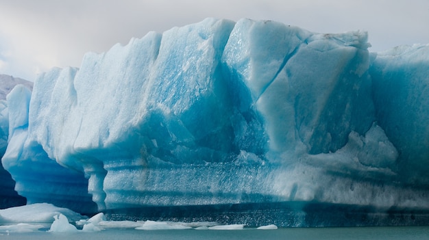 Détail d'un glacier du glacier Perito Moreno en Argentine