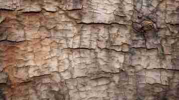 Photo détail en gros plan de la texture naturelle de l'écorce d'arbre dans le style des abstractions sans fil