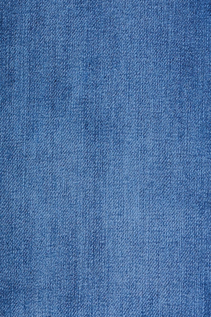 Détail d'un jean bleu