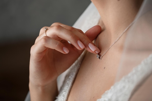 Détails d'accessoires pour la mariée Détails de mariage pour les femmes
