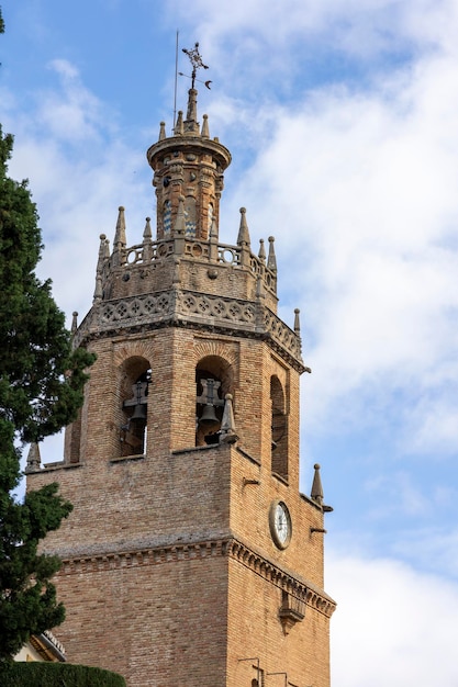 Photo détails de l'église de santa maria la maire