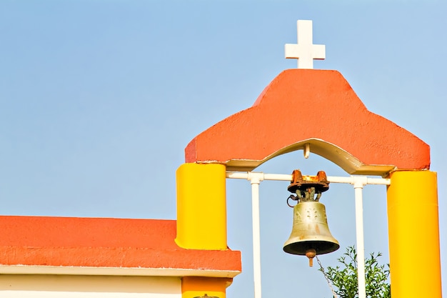 Détails de la petite église orthodoxe à l'île de Rhodes