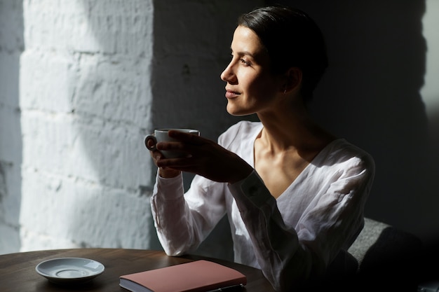 Détente au café