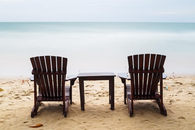 Détente sur la plage