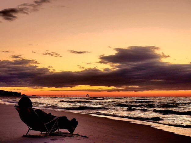 détente à la plage