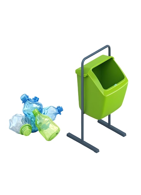 Détritus en plastique