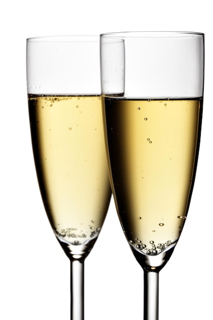 Deux verres de champagne