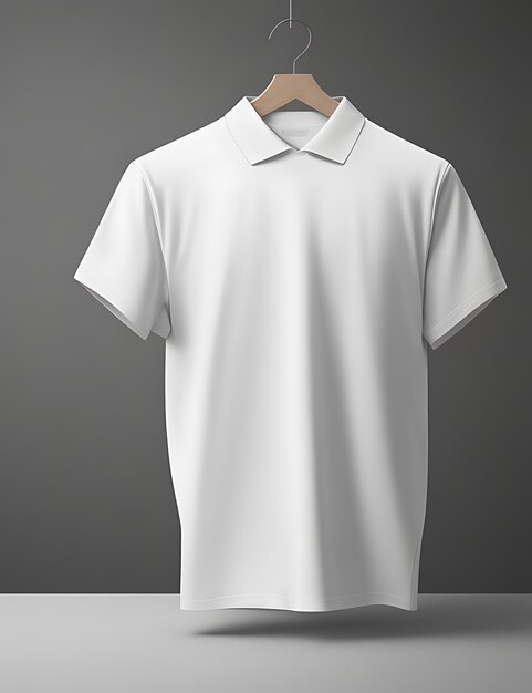 Photo dévoilement du concept ultime de maquette de t-shirt blanc elevez vos conceptions avec une vitrine de vêtements simples