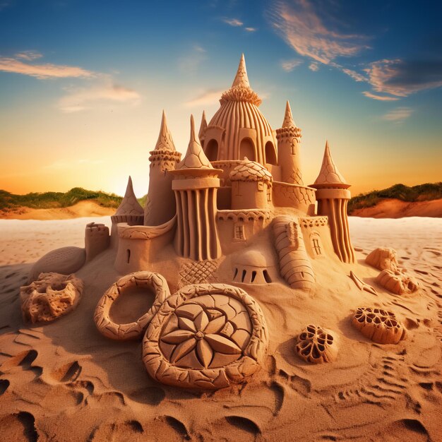 Dévoilement de l'énigmatique voyage de beauté dans les sables chauds d'une colonie imaginaire du désert