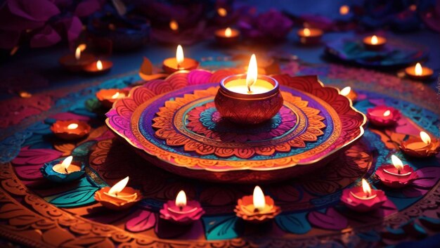 Dewali beau fond complet