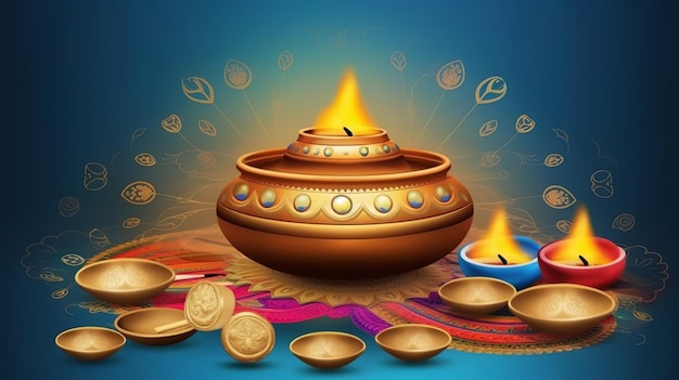 Dhan teras et Akhay tritrya Generative Ai