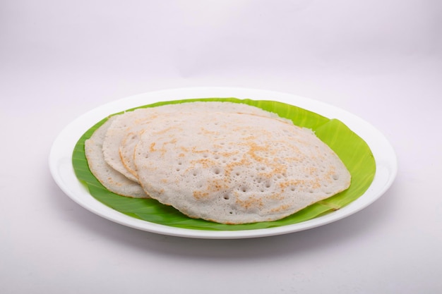 Dhosa ou Thattu Dhosa célèbre petit-déjeuner du sud de l'Inde