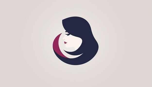 Photo dia de la mujer emprendedora logo minimaliste 2d