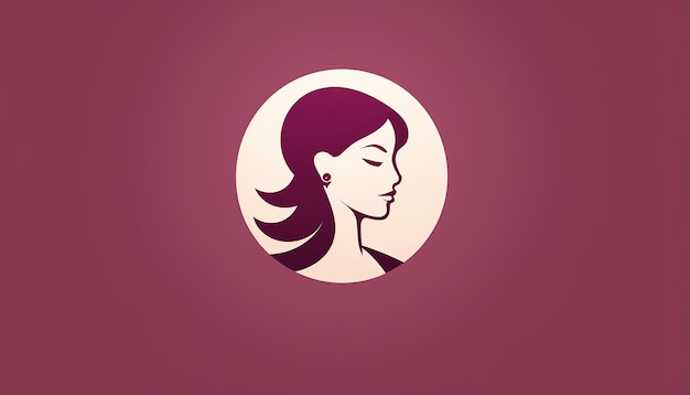 Photo dia de la mujer emprendedora logo minimaliste 2d