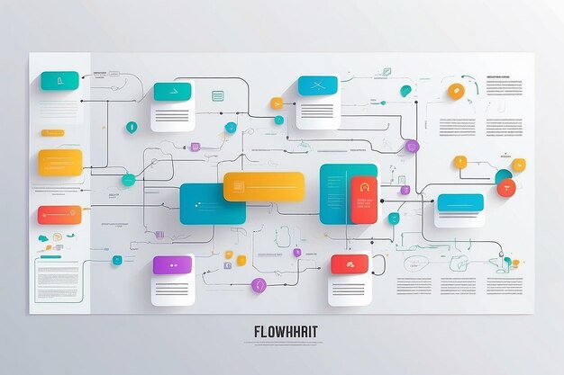 Diagramme de flux d'interface utilisateur Développement d'applications Design de prototype Concept d'expérience utilisateur