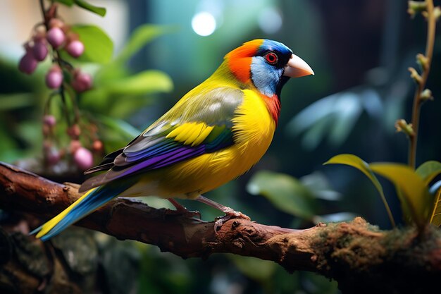 Diamant de Gould Erythrura gouldiae