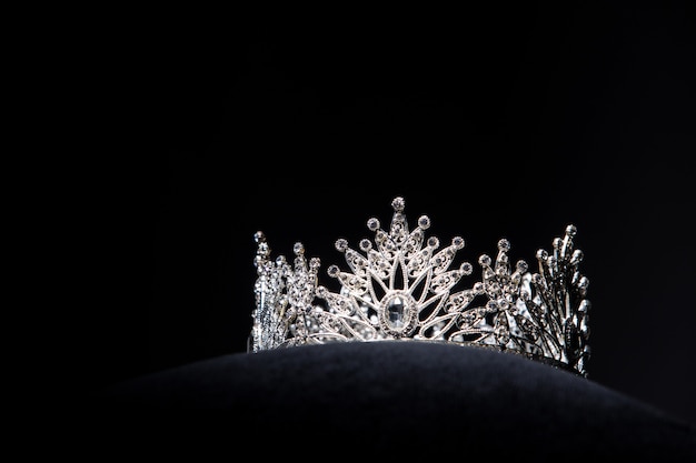 Diamond Silver Crown pour le concours de beauté Miss Pageant