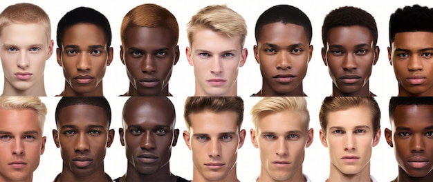 Différents types de beauté masculine Diversité beauté Édito beauté