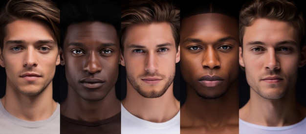 Différents types de beauté masculine Diversité beauté Édito beauté