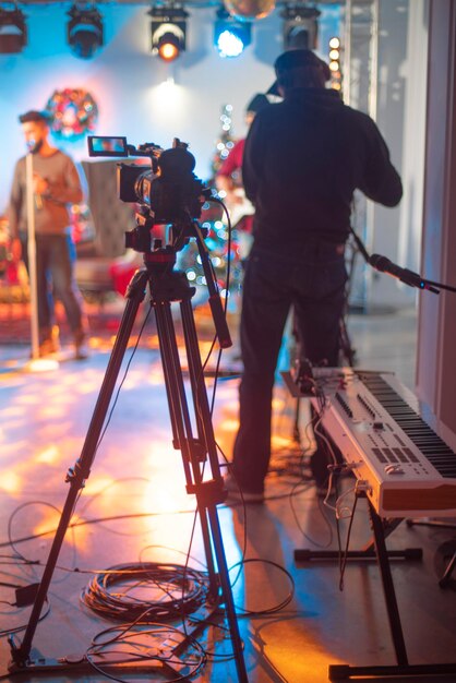 Diffusez lors d'un concert dans une salle sans spectateurs