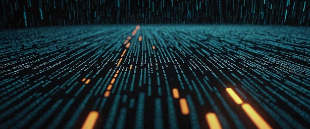 digital code abstract matrix coding script computer science web development software cyber security