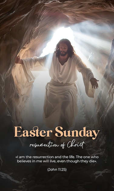 Dimanche de Pâques Résurrection Jésus-Christ en Semaine Sainte Il est ressuscité