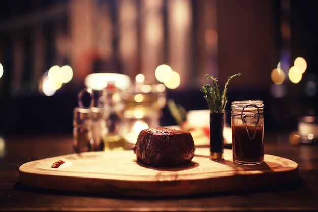 dîner avec décoration de table à vin