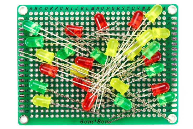 Photo diodes led de couleur