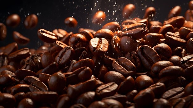 La dispersion artisanale des grains de café