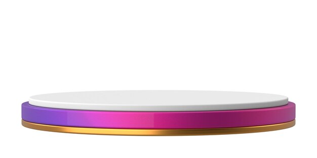 Display de produit 3D podium illustration 3D
