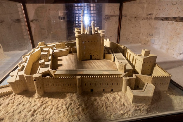 Disposition de la Citadelle de Qaitbay construite à partir des ruines du phare d'Alexandrie sept merveilles du monde à Alexandrie Egypte
