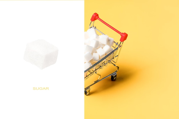 Disposition des morceaux de sucre