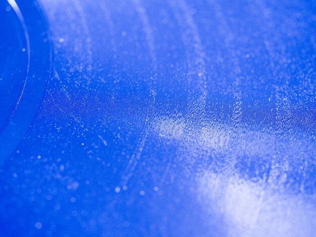 Disque vinyle bleu