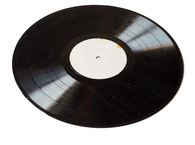 Disque vinyle cassé