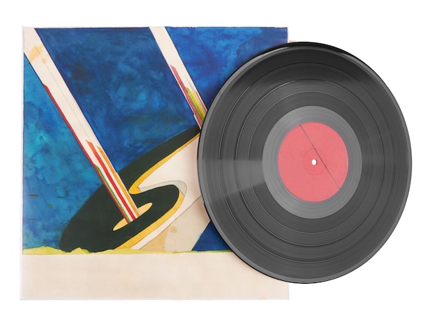 Disques vinyles isolés