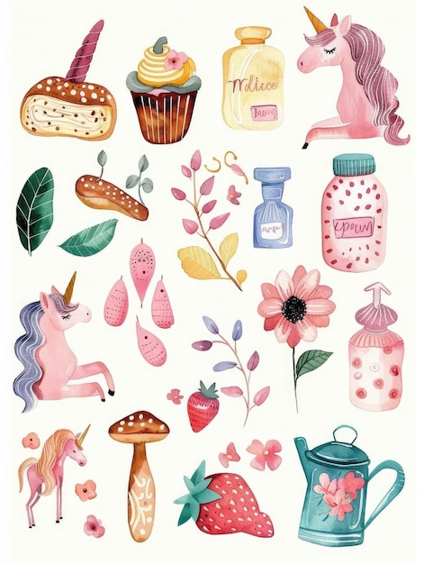 divers ensembles d'aquarelles