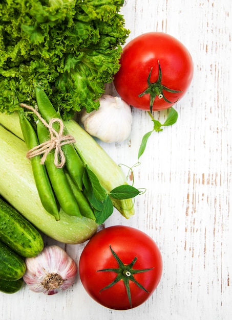 Photo divers légumes