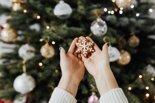 Divers types d'accessoires de fête de Noël