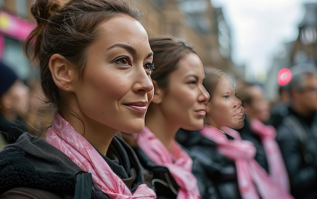 Diverses flash mobs mondiales de sensibilisation au cancer.