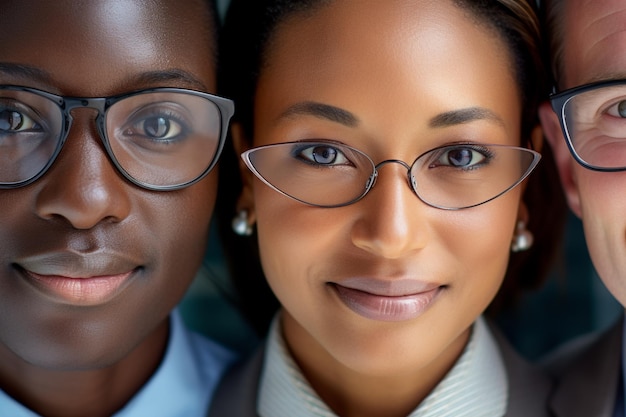 Diversité ethnique Des personnes de cultures différentes participent à un entretien d'embauche inclusif et équitable