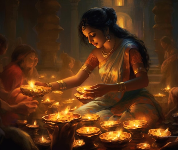 La divinité de Diwali