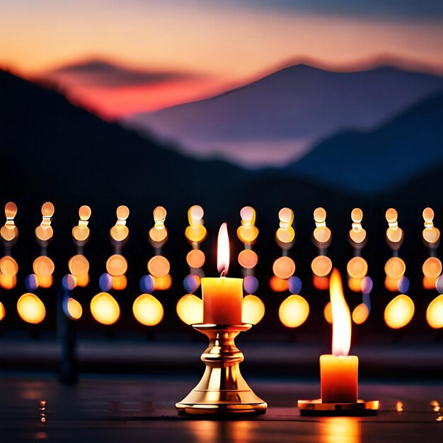 Diwali Diya ou lampe à huile sur le festival des lumières des rues indiennes