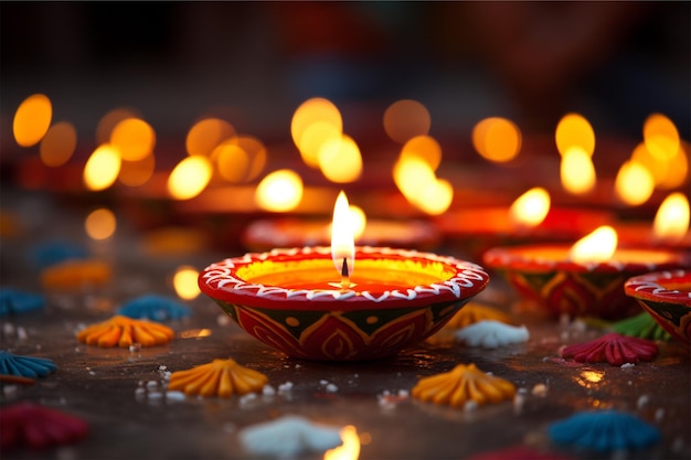 Diwali est le festival indien de Diwali diya résumé