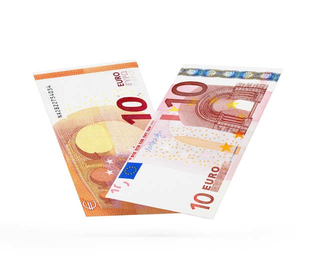 Dix billets en euros