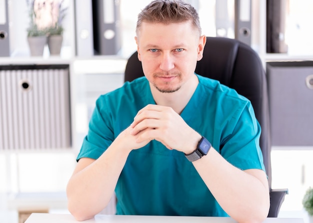 Docteur, séance, bureau