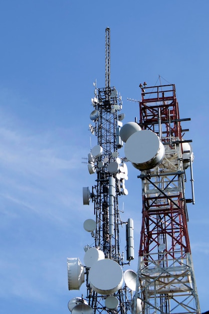 Photo documentation photographique des antennes pour les télécommunications