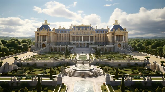 Photo le domaine de versailles