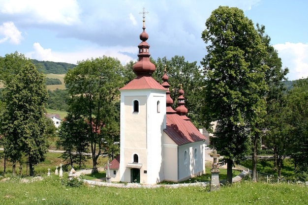 Domes Church dans le règlement de Tsigelk en Slovaquie